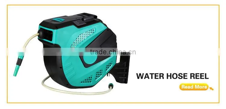 outdoor leisure products 1/2 inch euro standard plastic water hose reel