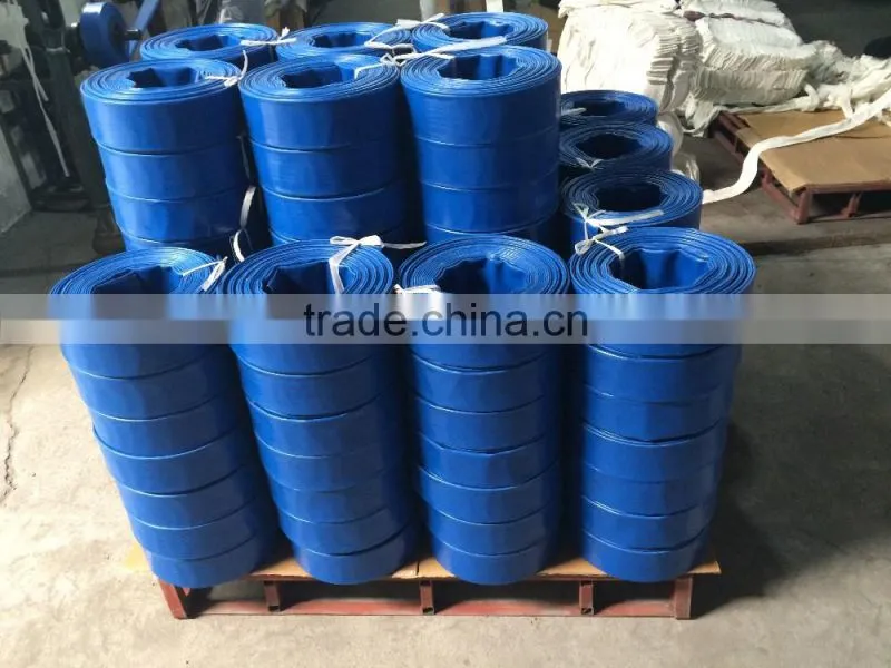 1-10 inch PVC irrigation layflat hose water supply hose pvc lay flat hose