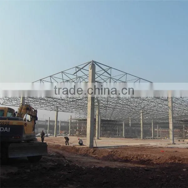 Steel structure warehouse roof frame design