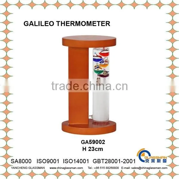 best popular desktop decoration galileo thermometer YG16901-EFFEL