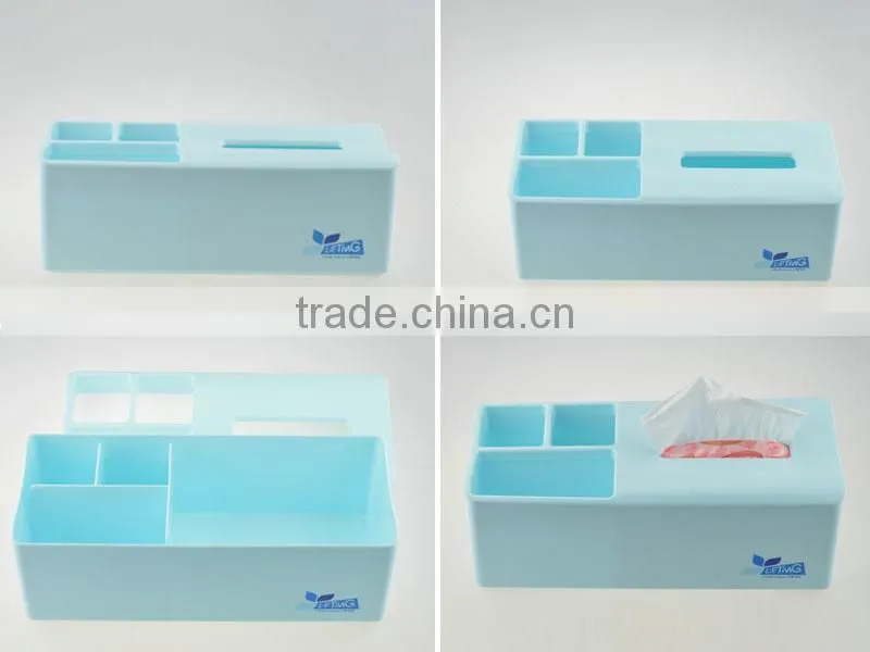 Mutifunction Plastic Hotel Room Tissue Box KTV Tissue Box