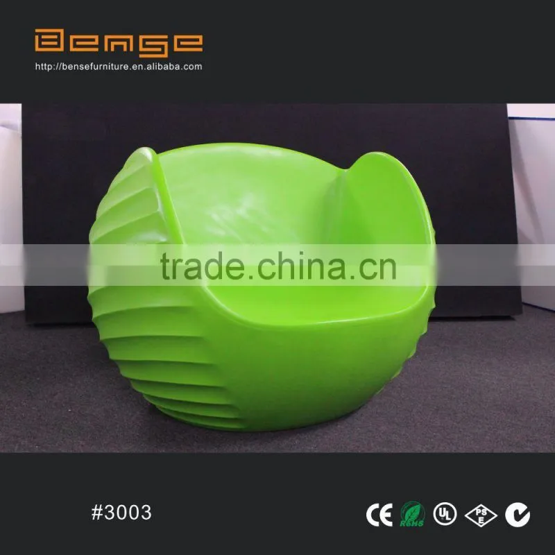 2016 new Hug curve sofa plastic LED sofa