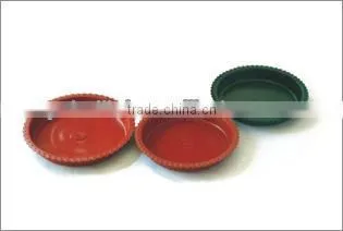 Round plastic flower pot - saucer KLDH-220
