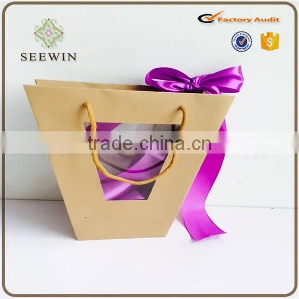 2017 cheap whloe sale Craft paper flower bag/ craft bag for flower