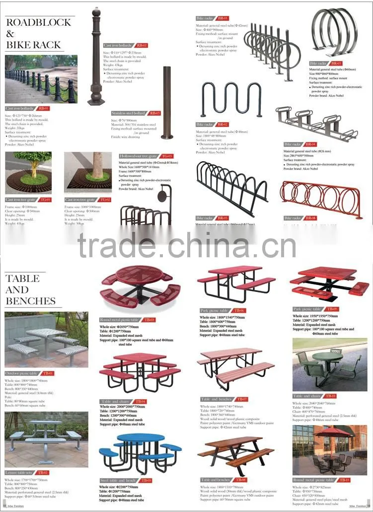 Arlau Bike Rack For Bike Stands Bike Parking Racks,Public Bicycle Stand,Two Bicycle Rack