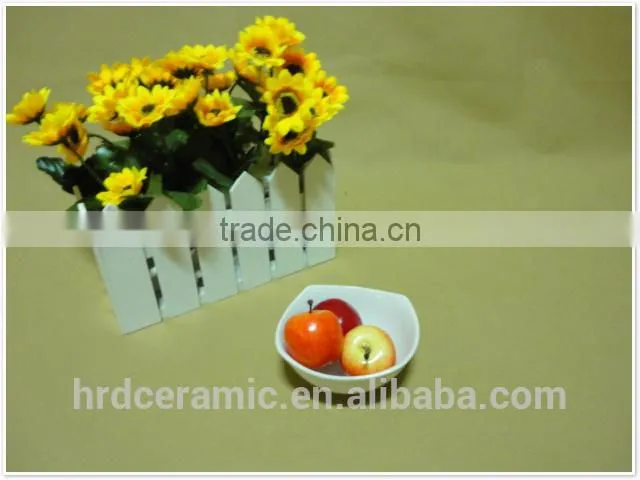 wholesale High Quality colorful hotel used ceramic dish