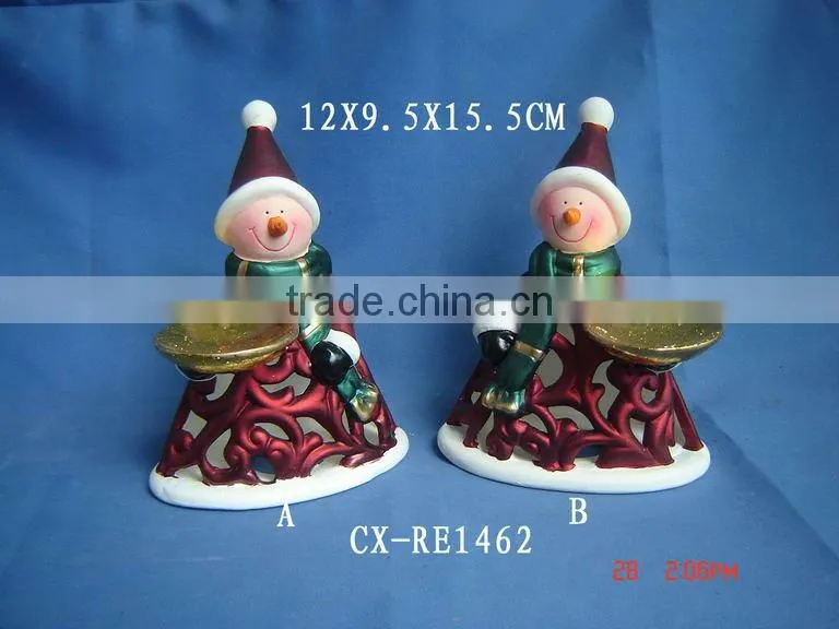 Ceramic Gift Box-ceramic christmas tree candle holder