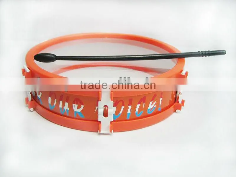 Promotional Kids Plastic Jazz Drum With Music& Light Drum Set Toy