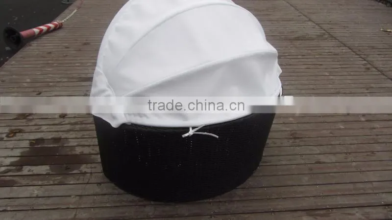 Hot sale wicker Dog Bed With Canopy for dogs