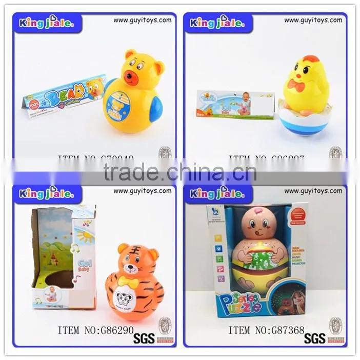 High quality oem pretty children roly-poly dolls