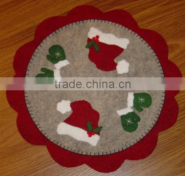 trendy high quality and eco friendly new products felt wholesale lovely mat on alibaba express made in china for halloween