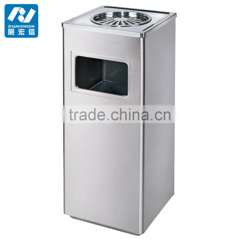 China Wholesale Pubic Outdoor Stainless Steel Trash bin