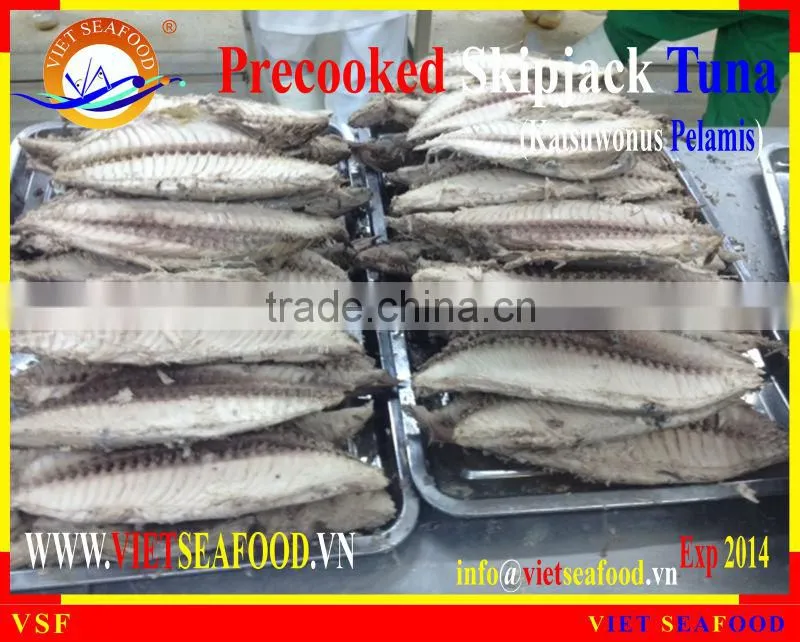 PRECOOKED SKIPJACK TUNA LOIN