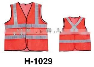 Best quality orange reflective vsafety ests,