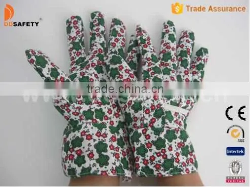 Flower Cotton Gardening Gloves