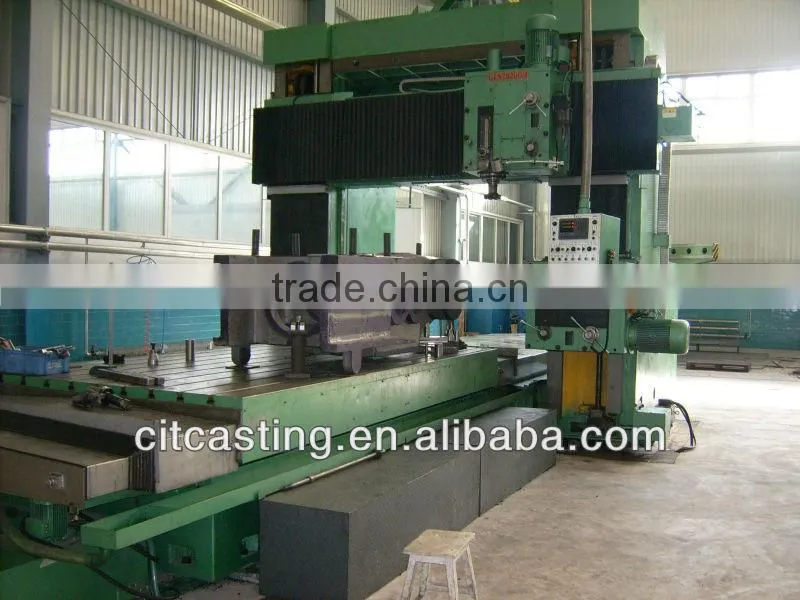 Customized Casting Iron Ductile Iron Casted Gearbox Body Of High Speed Train