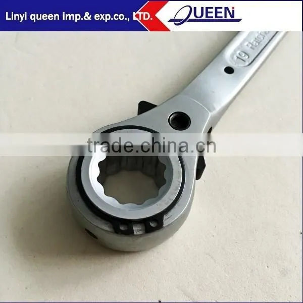 Short podger double ratchet spanners wrenches
