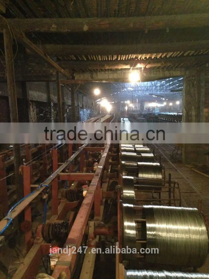 Factory price zinc coated iron binding wire for construction