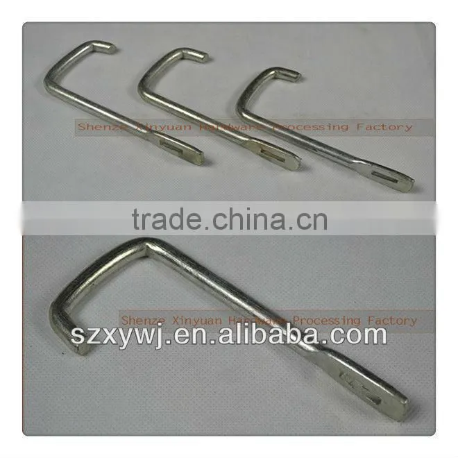 XY J pipe hook (factory)