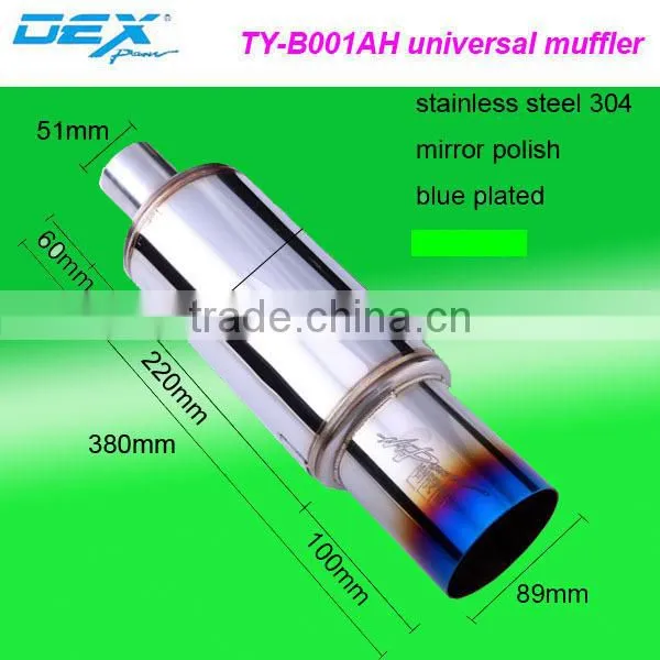 universal hks car parts color exhaust muffler pipe Factory direct selling hot sale