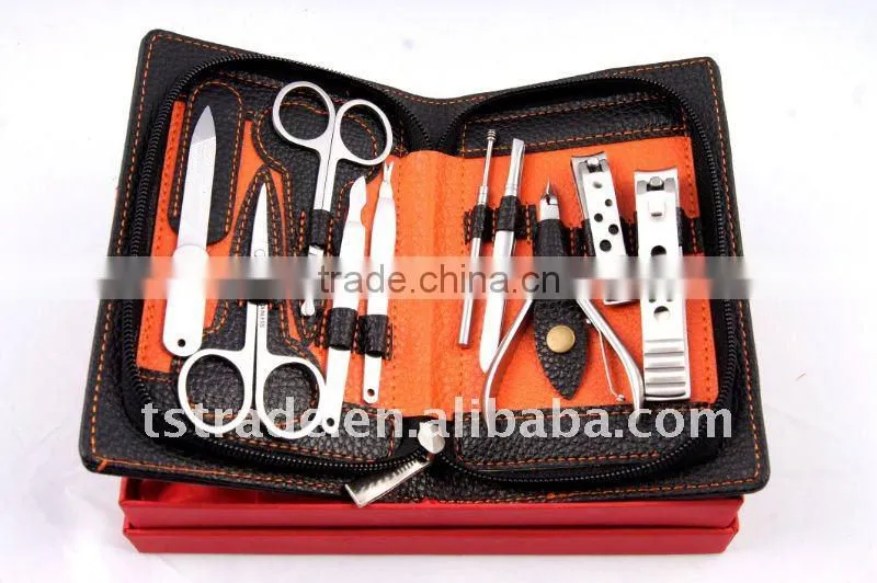 2014 7PC Professional fashion promotion nail pedicure manicure set tools AM-511