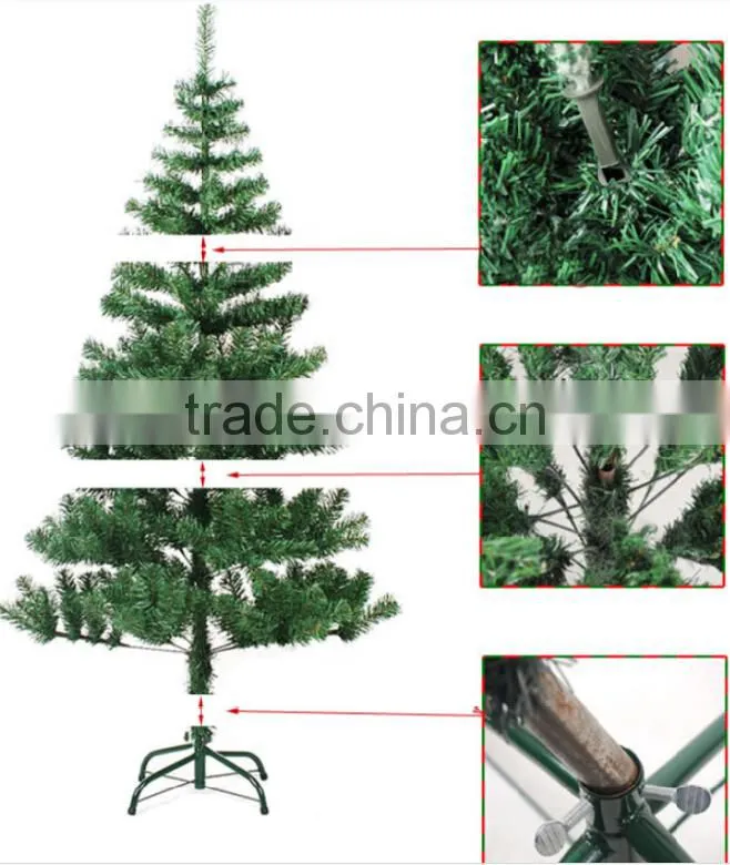 2016 Artificial green Christmas Tree for Party Decoration