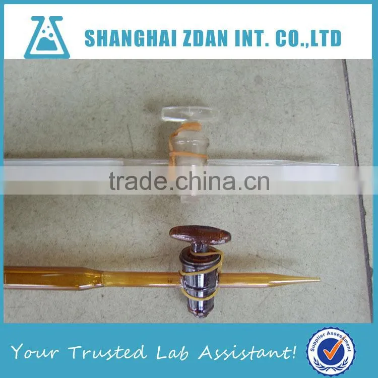 High Quality Glass Acid Burette,Amber Glass Acid Burette,Class A