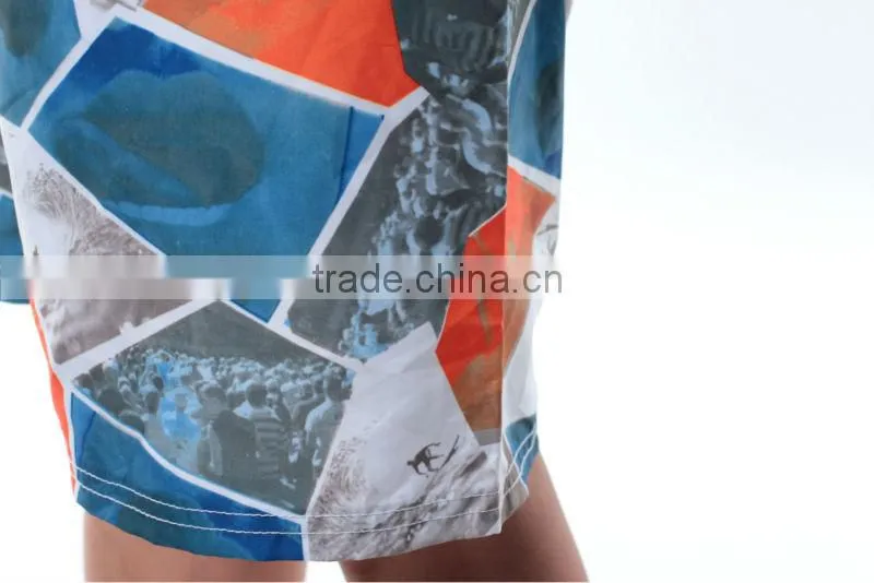 New product popular waterproof 2016 beach shorts for men