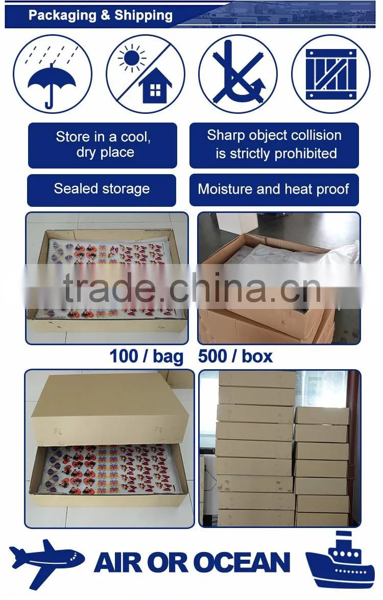 Jiabao manufacture heat transfer printing for lady leather bags
