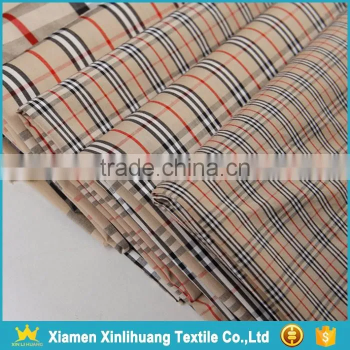 Best Price 100% Cotton Yarn Dyed Plaid School Uniform Fabric