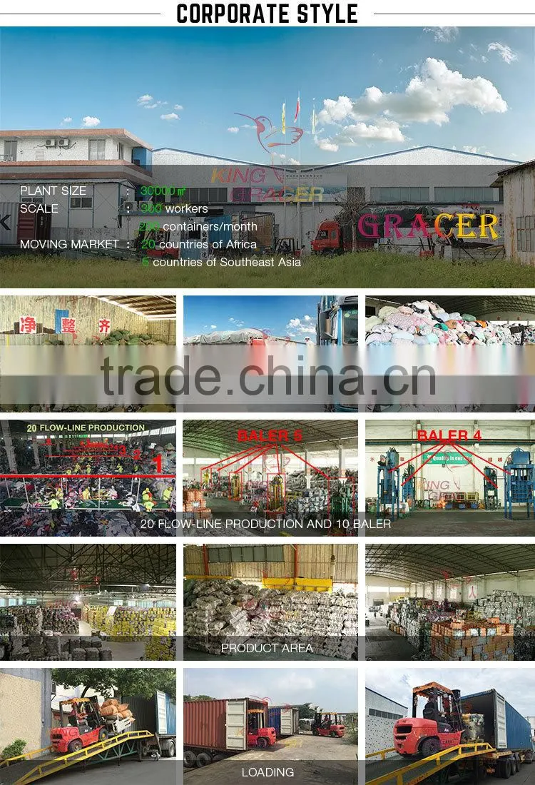 dubai style door to door mixed bales 45kg used clothing export