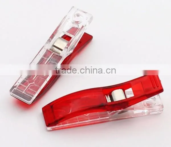 20 PCS jumbo wonder clips packed by cotton bag