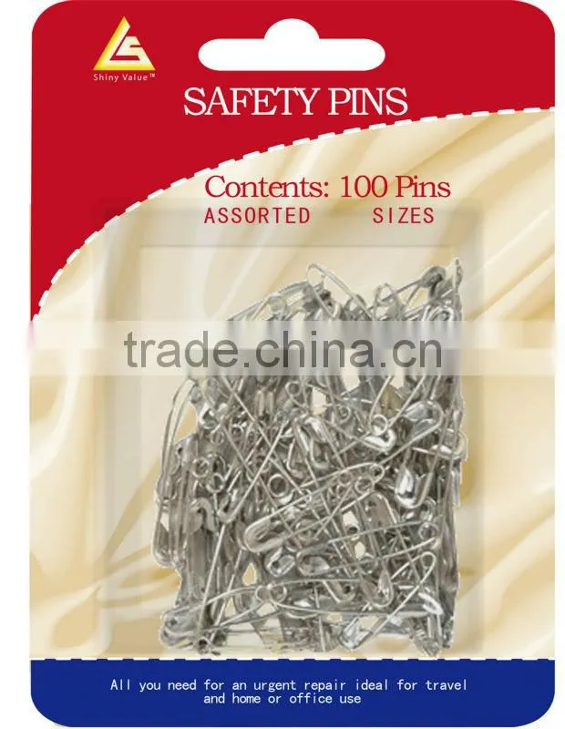 2014 new pack Fashion safety pin World Market