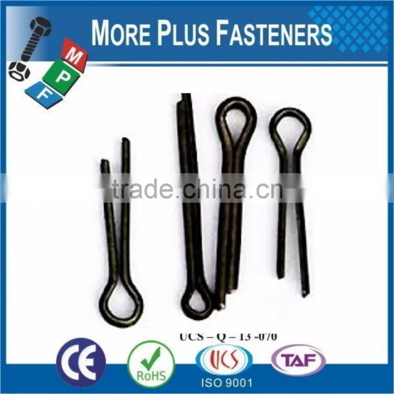 Made In Taiwan Inch Split Cotter Stainless Steel Cotter Pin Split Cotter Pin
