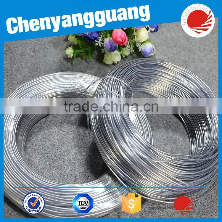 wholesale flexible 1.0 mm Plastic Covered Aluminum wire