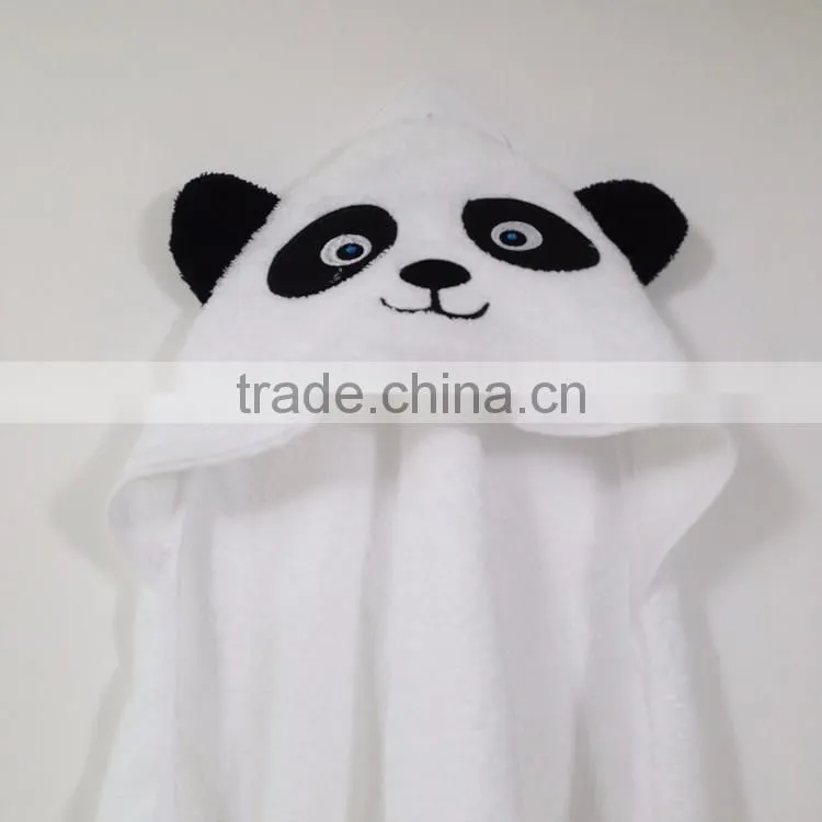 Bathrobe children kids hooded terry bathrobe towel fabric