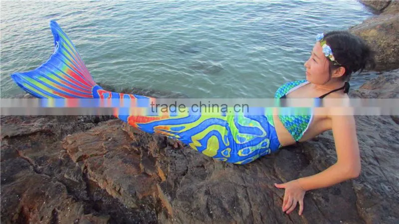 2017 newest swimmable mermaid tail, mermaid tail for swimming