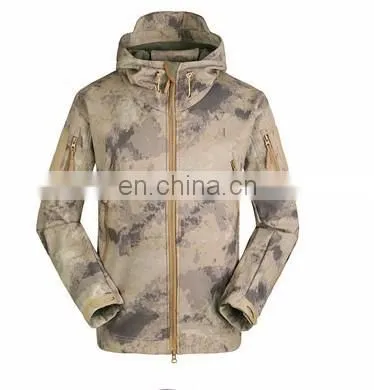 Waterproof Breathable Camouflage Softshell Jacket