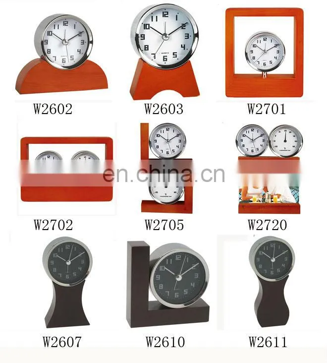 Bespoke Wooden Fashion Desk Clock