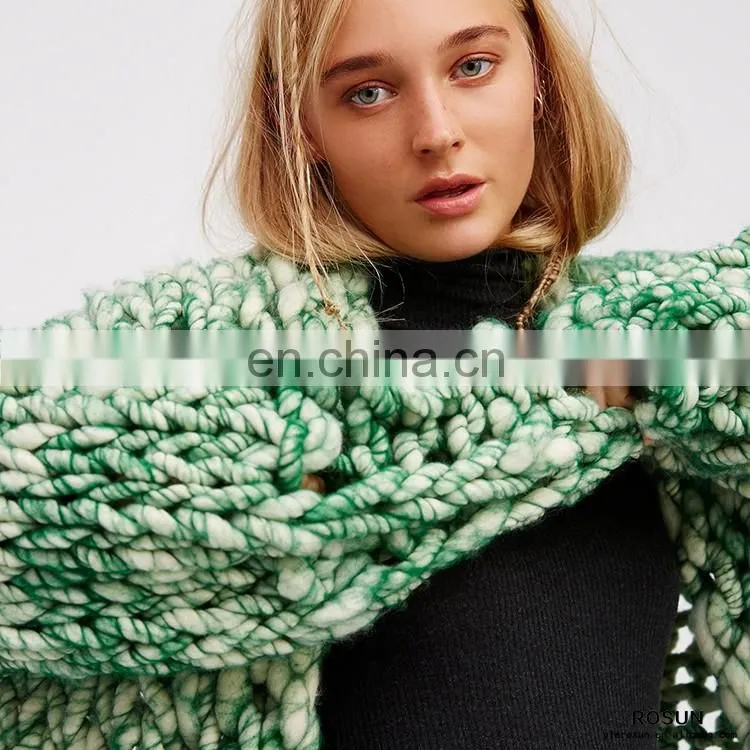 100% Merino Handmade oversized Sweater Coat