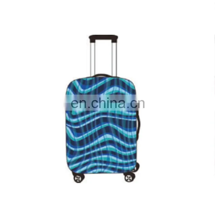 High quality polyester custom print new design luggage bag rain cover