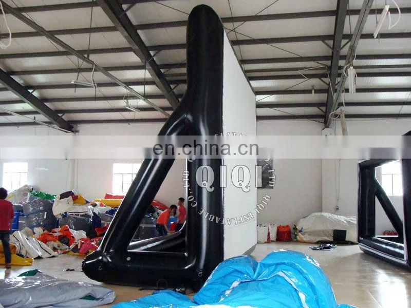 newly inflatable movie screen for showing and advertising