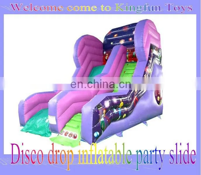 Clown drop inflatable slide for sale