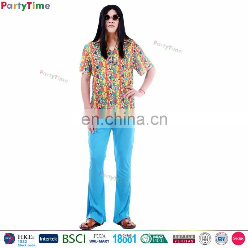 halloween party hippie costume men halloween costume manufacturers china
