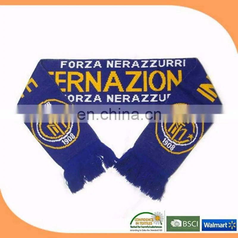 acrylic wholesale soccer scarf