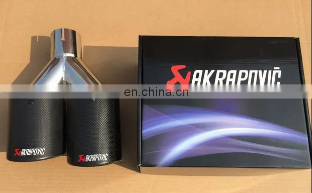 akrapovic carbon fiber exhaust tip 2016 hot sale