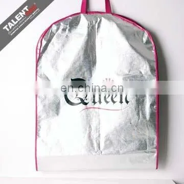 wholesale custom button closure foldable non woven shopping bag