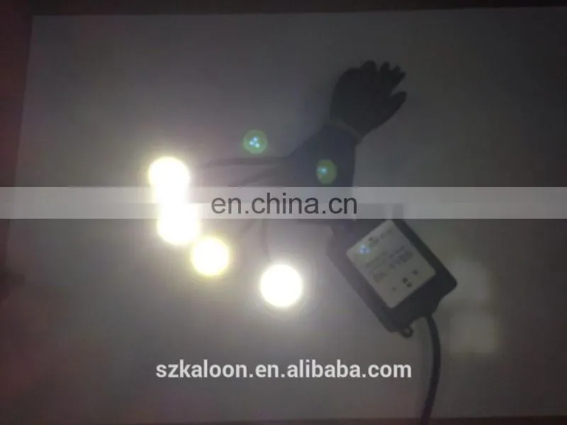 super brightness 4x3W eagle eye strobe light 4pcs/set with remote controller