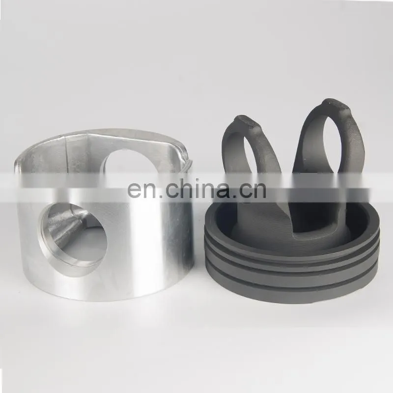 diesel engine steel piston for cummins ISC 4089944/4941395(TOP)/3966721(SKIRT)