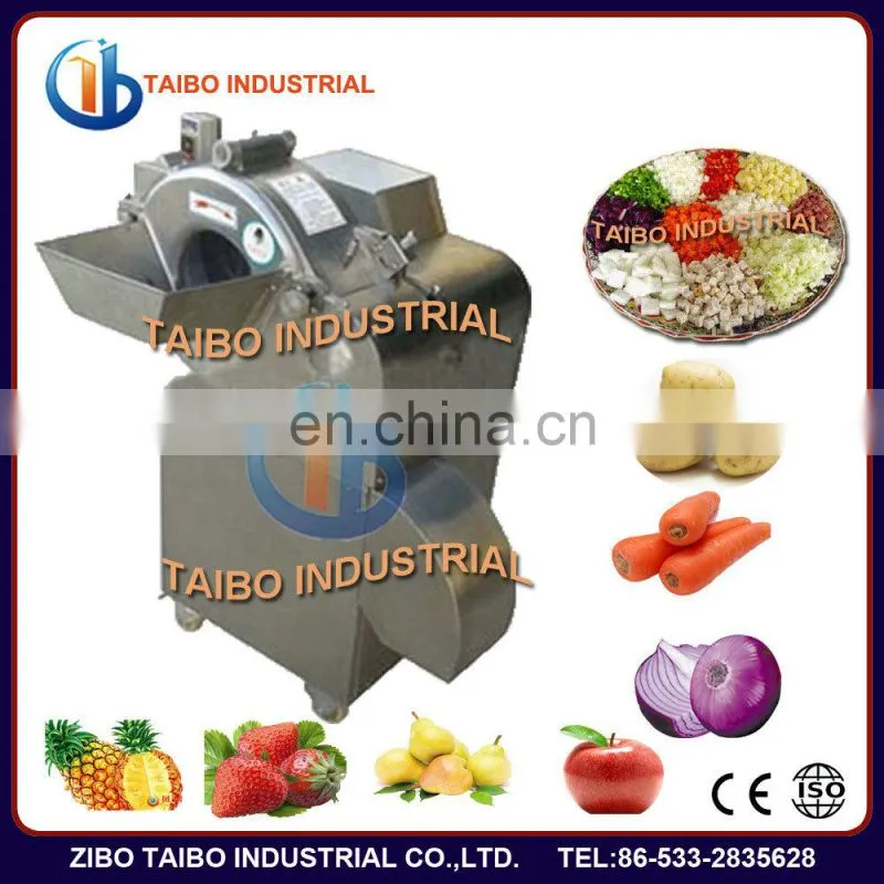 Hot selling Fruit and Vegetable Cutting Machine For cube/dice ,Potato/Onion/Cucumber/Carrot /Vegetable dicing machine